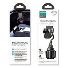 Заредете изображение във визуализатора на галерията – Joyroom car phone holder for cup holder black (JR-ZS259) - TopMag
