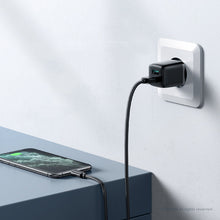 Заредете изображение във визуализатора на галерията – 2x USB wall charger by Joyroom with a power of up to 12 W 2.4 A (L-2A121) - TopMag
