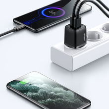 Заредете изображение във визуализатора на галерията – 2x USB wall charger by Joyroom with a power of up to 12 W 2.4 A (L-2A121) - TopMag
