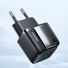 Заредете изображение във визуализатора на галерията – 2x USB wall charger by Joyroom with a power of up to 12 W 2.4 A (L-2A121) - TopMag
