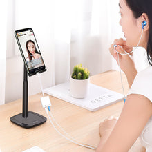 Заредете изображение във визуализатора на галерията – Joyroom universal Lightning adapter - 3.5mm mini jack with charging port white (S-Y105) - TopMag
