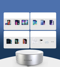 Заредете изображение във визуализатора на галерията – Choetech Qi wireless charger 15W (compatible with MagSafe) with a fan for cooling the phone (USB Type C - USB Type C cable included) silver (T593-F) - TopMag
