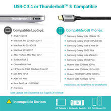 Заредете изображение във визуализатора на галерията – Choetech kit adapter HUB USB Type C - HDMI 2.0 (3840 x 2160 @ 60Hz) gray (HUB-H12) + USB cable Type C - HDMI (3840 x 2160 @ 60Hz) 2m gray (CH0021) - TopMag
