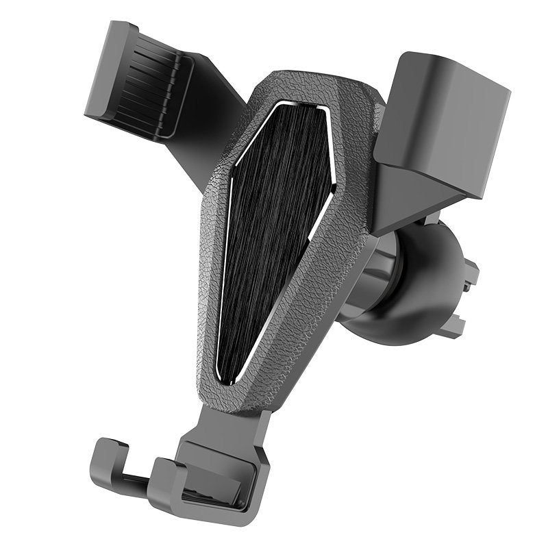 Gravity smartphone car holder, black air vent grille (YC07) - TopMag