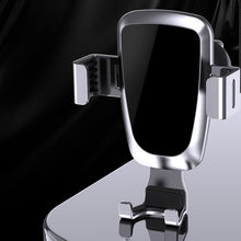 Заредете изображение във визуализатора на галерията – Gravity smartphone car holder for air vent silver (YC08) - TopMag
