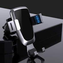 Заредете изображение във визуализатора на галерията – Gravity smartphone car holder, black air vent grille (YC08) - TopMag
