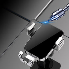 Заредете изображение във визуализатора на галерията – Gravity smartphone car holder for air vent silver (YC12) - TopMag
