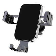 Заредете изображение във визуализатора на галерията – Gravity smartphone car holder, black air vent grille (YC12) - TopMag
