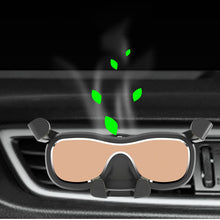 Заредете изображение във визуализатора на галерията – Gravity smartphone car holder for air vent with air freshener silver (YC06) - TopMag
