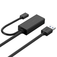 Заредете изображение във визуализатора на галерията – Ugreen active extension cable USB 3.2 Gen 1 (USB 3.0, USB 3.1 Gen 1) 10m black (US175) - TopMag
