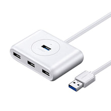 Заредете изображение във визуализатора на галерията – Ugreen multifunctional USB HUB Type c - 4 x USB 3.0 1m white (CR113) - TopMag
