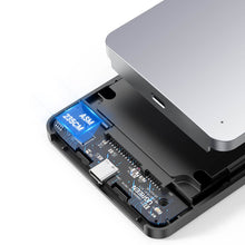 Заредете изображение във визуализатора на галерията – Ugreen pocket enclosure for 2.5 '' SATA 3.0 6Gbps hard disk gray + cable USB - USB Type C 0.5m (CM300) - TopMag
