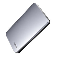 Заредете изображение във визуализатора на галерията – Ugreen pocket enclosure for 2.5 '' SATA 3.0 6Gbps hard disk gray + cable USB - USB Type C 0.5m (CM300) - TopMag
