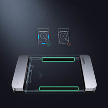 Заредете изображение във визуализатора на галерията – Ugreen pocket enclosure for 2.5 '' SATA 3.0 6Gbps hard disk gray + cable USB - USB Type C 0.5m (CM300) - TopMag
