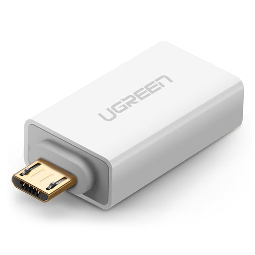 Ugreen adapter micro USB adapter - USB 2.0 OTG white (US195) - TopMag