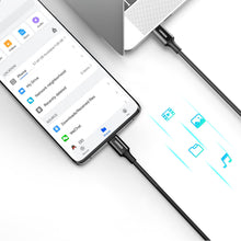 Заредете изображение във визуализатора на галерията – Ugreen cable USB Type C (male) to Type C (male) cable 1m white (US300) - TopMag

