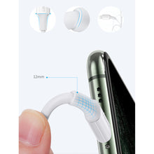 Заредете изображение във визуализатора на галерията – Ugreen cable USB Type C - Lightning 3A cable 0.25 m white (US171) - TopMag
