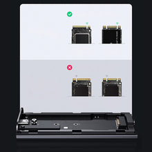 Заредете изображение във визуализатора на галерията – Ugreen SSD case for NVMe / PCIe USB 3.2 Gen 2x2 (SuperSpeed USB 20 Gbps) M.2 (M, M&amp;B key) black (USB Type C cable included) (CM374 black) - TopMag
