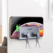Заредете изображение във визуализатора на галерията – Ugreen metal wall mount for smartphone tablet black (LP193) - TopMag
