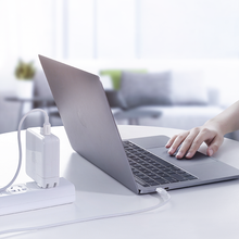 Заредете изображение във визуализатора на галерията – Ugreen cable USB Type C - USB Type C PD 100W 5A 2m white (US300) - TopMag
