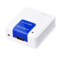 Заредете изображение във визуализатора на галерията – Ugreen adapter converter HDMI - AV (RCA) white (40223) - TopMag
