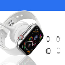 Заредете изображение във визуализатора на галерията – Ugreen wireless MFI Qi charger for Apple Watch with built-in cable 1m white (CD177) - TopMag
