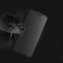 Заредете изображение във визуализатора на галерията – Dux Ducis Skin Pro Case For Realme GT Neo 5 / Realme GT3 Flip Cover Card Wallet Stand Black
