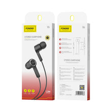 Заредете изображение във визуализатора на галерията – Foneng Earphones T57 with microphone black
