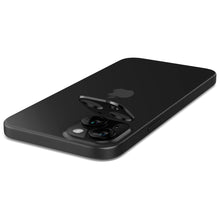 Заредете изображение във визуализатора на галерията – Spigen Glass tR Optik 2 Pack, black - iPhone 15/15 Plus
