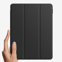 Заредете изображение във визуализатора на галерията – Dux Ducis Toby case for iPad 10.9'' 2022 (10 gen.) cover with space for Apple Pencil stylus smart cover stand green
