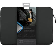 Заредете изображение във визуализатора на галерията – Uniq Vienna laptop Sleeve 14" case - black Waterproof RPET
