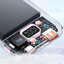 Заредете изображение във визуализатора на галерията – Acefast powerbank 10000mAh Sparkling Series fast charging 30W green (M1)
