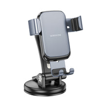 Заредете изображение във визуализатора на галерията – Borofone Car holder BH95 Warrior gravity to windshield black
