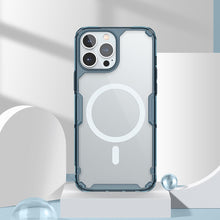 Заредете изображение във визуализатора на галерията – Nillkin Nature Pro MagSafe Case for iPhone 15 Pro Max - blue
