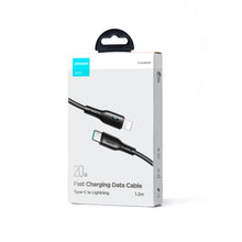 Заредете изображение във визуализатора на галерията – USB C - Lightning 20W 1.2m Cable Joyroom S-CL020A13 - Black
