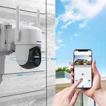 Заредете изображение във визуализатора на галерията – Choetech WiFi camera with Android/iOS control app + 5W solar panel (ASC005)
