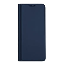Заредете изображение във визуализатора на галерията – Dux Ducis Skin Pro case for Motorola Edge 30 Fusion flip cover card wallet stand blue
