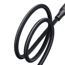 Заредете изображение във визуализатора на галерията – Joyroom Light-Speed ​​Series SA25-AC6 USB-A / USB-C Fast Transfer Cable 100W 3m - Black
