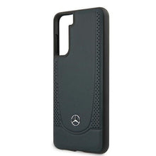 Заредете изображение във визуализатора на галерията – Original faceplate case MERCEDES MEHCS21MARMNA for SAMSUNG S21 Plus (Urban Line / navy)

