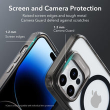 Заредете изображение във визуализатора на галерията – ESR CLASSIC KICKSTAND HALOLOCK MAGSAFE IPHONE 14 PRO CLEAR/BLACK
