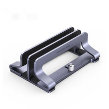 Заредете изображение във визуализатора на галерията – Ugreen aluminum vertical stand holder laptop tablet silver (LP258)
