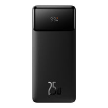 Заредете изображение във визуализатора на галерията – Powerbank 10000mAh USB / USB C 25W PD QC + USB C 60W Cable Baseus Bipow - black
