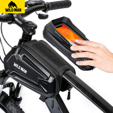 Заредете изображение във визуализатора на галерията – WILDMAN Bicycle bag XT6 waterproof 1,2L
