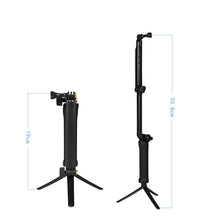 Заредете изображение във визуализатора на галерията – 3 in 1 Monopod Tripod with Selfie Holder for GoPro

