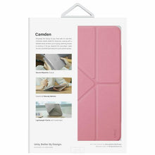 Заредете изображение във визуализатора на галерията – Uniq case Camden iPad 10 gen. (2022) pink/rouge pink Antimicrobial

