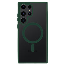 Заредете изображение във визуализатора на галерията – Acrylic Color Magsafe Case for Samsung Galaxy S24 Ultra green
