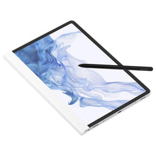 Заредете изображение във визуализатора на галерията – Note View Cover for Samsung Galaxy Tab S8 white (EF-ZX700PWEGEU)
