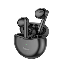 Заредете изображение във визуализатора на галерията – Hoco wireless headset stereo tws ew14 true metall black - TopMag
