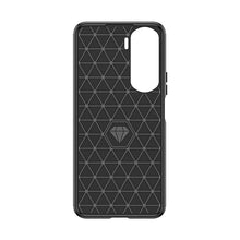 Заредете изображение във визуализатора на галерията – Carbon Case silicone case for Honor 90 Lite - black
