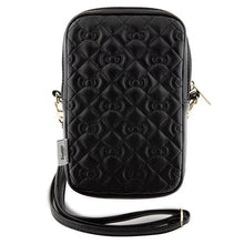 Заредете изображение във визуализатора на галерията – Hello Kitty Quilted Bows Strap bag - black
